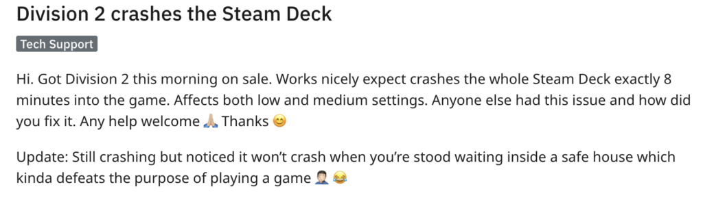 How To Fix Division 2 Crashing on Steam Deck 2 Screenshot 2023 12 26 at 11.56.20 AM