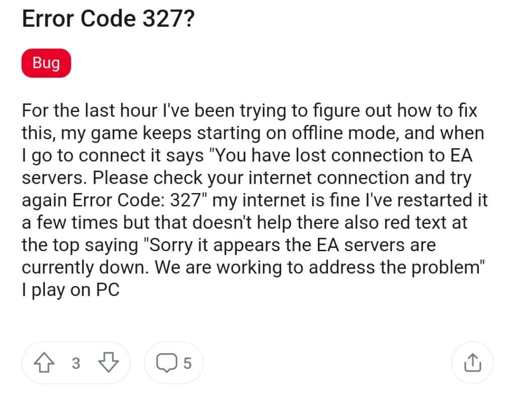 How To Fix Star Wars Battlefront 2 Error Code 327 2 Screenshot 2023 12 05 11 51 56 96 40deb401b9ffe8e1df2f1cc5ba480b12