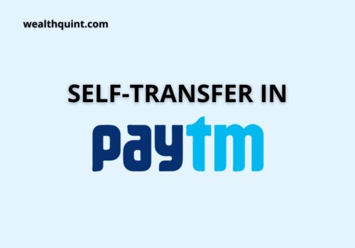 Self transfer in paytm
