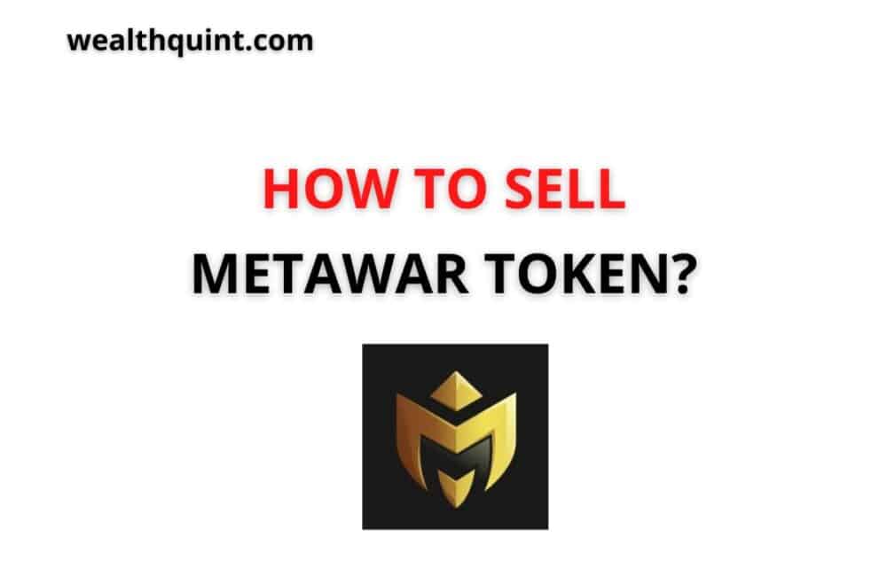 Sell metawar token