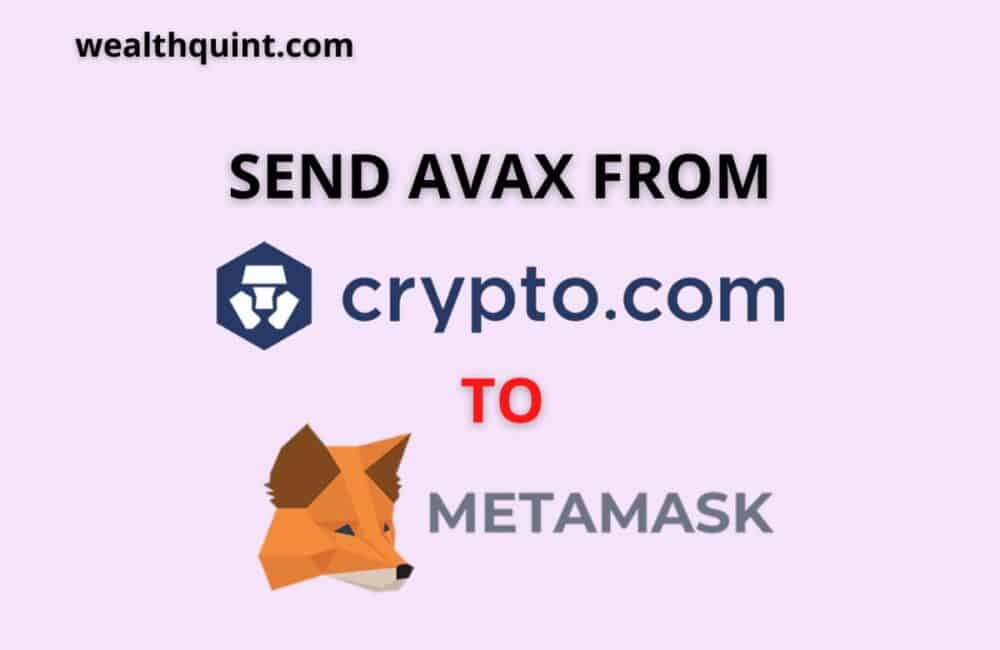 Send avax from crypto.com to metamask