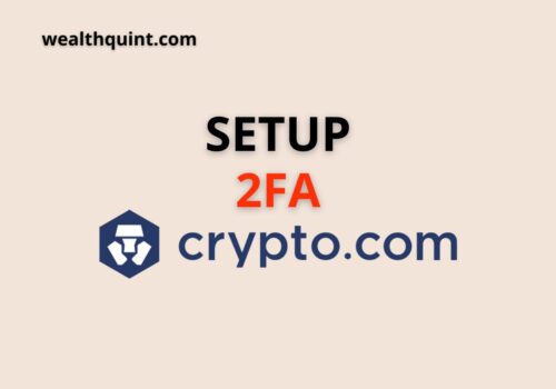 Setup 2FA crypto.com