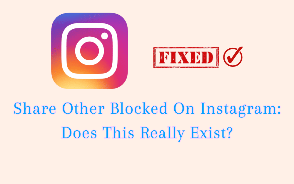Share Other Blocked On Instagram: Does This Really Exist?