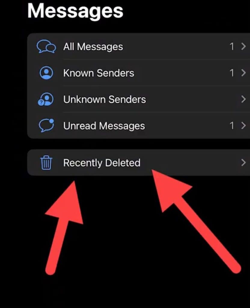 How To Fix "Show Recently Deleted Messages" Not Showing On iPhone 2 Show Recently Deleted Message Not Showing On iPhone