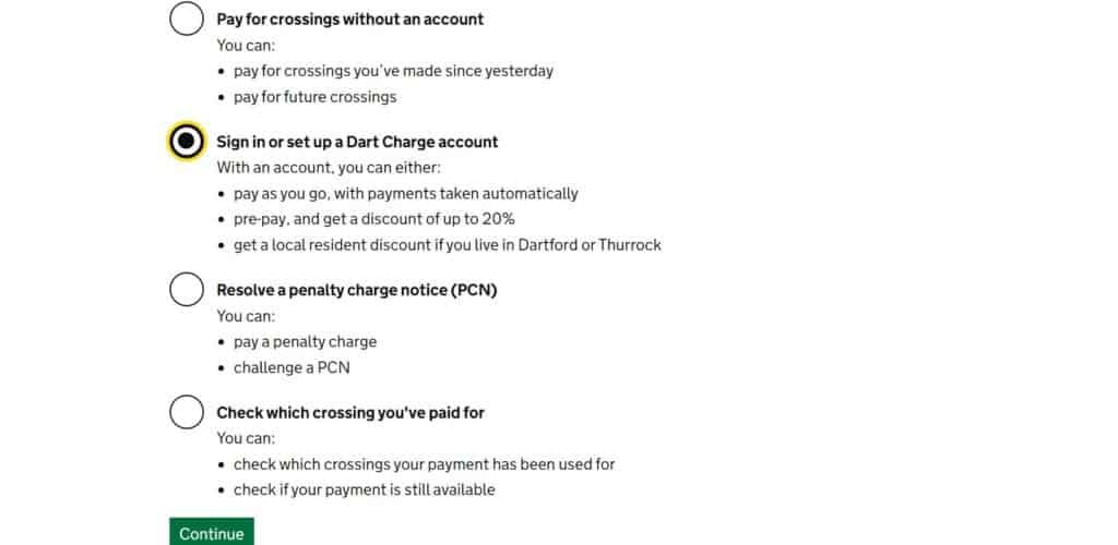 How To Setup Dart Charge Account 3 Sign in or Set Up a Dart Charge Accoun