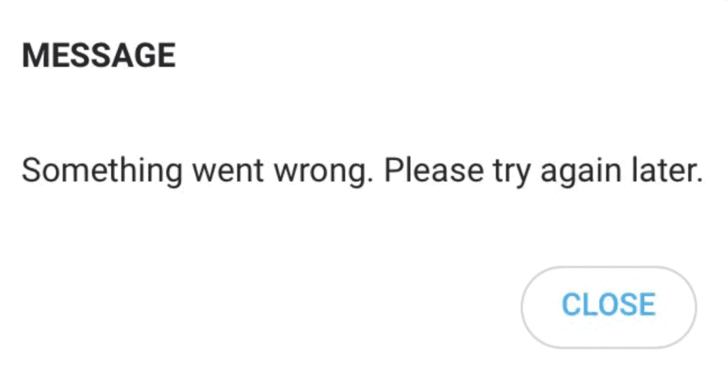How to Fix "Something Went Wrong Try Again Later" on OnlyFans Message 2 Something Went Wrong Try Again Later onlyfans message
