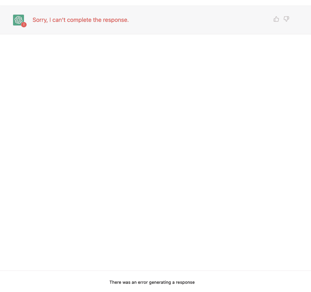 How to Fix "Sorry I Can't Complete The Request" on ChatGPT 2 Sorry I Can't Complete the Request chatgpt