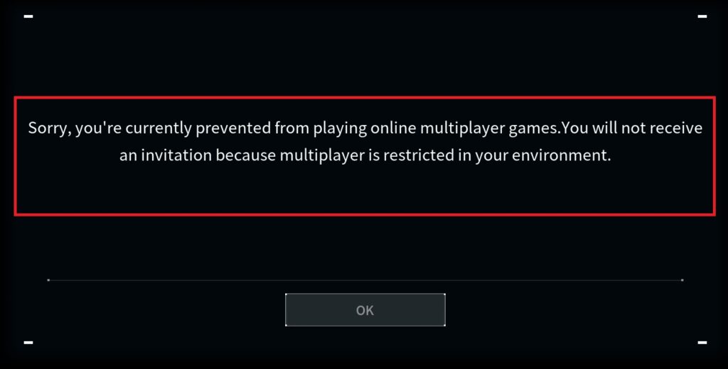 How To Fix “Sorry You're Currently Prevented From Playing Online Multiplayer Games” In PalWorld 2 Sorry youre currently prevented from playing online multiplayer games in PalWorld