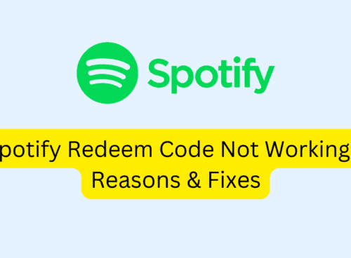 Spotify Redeem Code Not Working? Reasons & Fixes