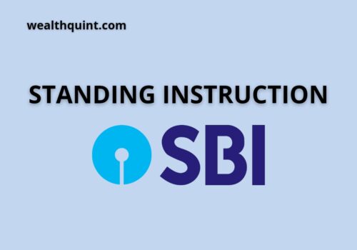 Standing instruction SBI