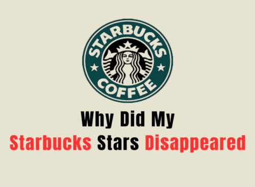 Why Did My Starbucks Stars Disappeared