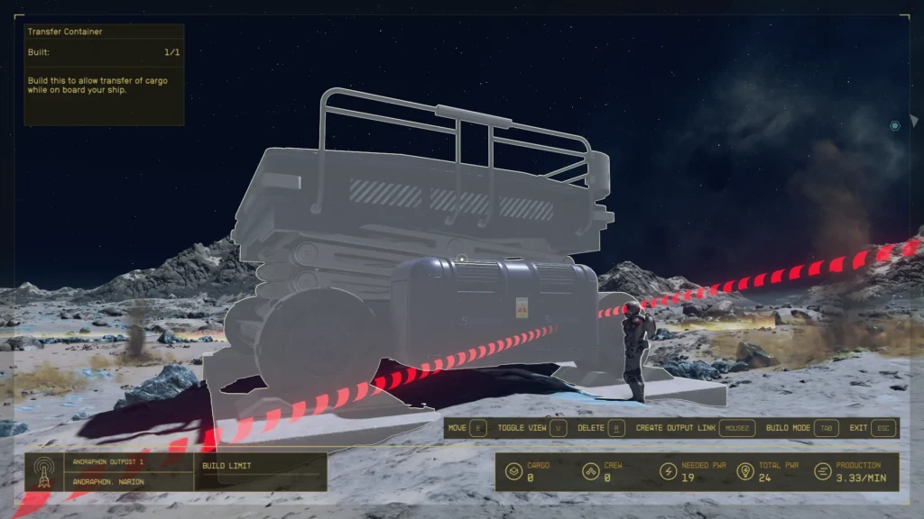 How To Fix Starfield Transfer Container Not Working 1 Starfield Transfer Container Not Working