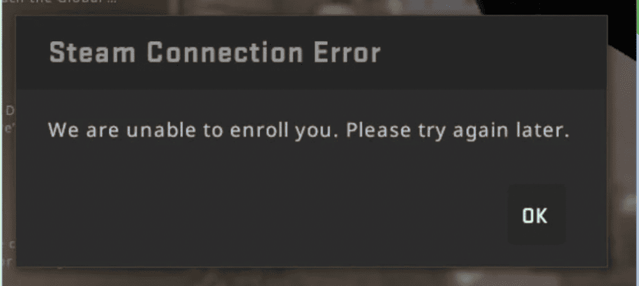 How to Fix "Steam Connection Error" in Counter-Strike 2 (CS2) 2 Steam Connection Error cs2