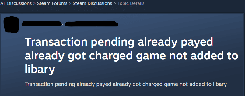 How To Fix Steam Purchase Pending But Charged 3 Steam Purchase Pending But Charged