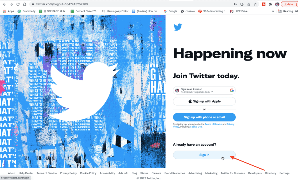 Forgot Email Twitter: How to Recover Twitter Account? 2 Step 1 Log in to Your Twitter Account