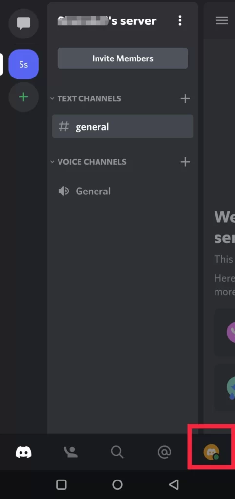 What Does "Channel Verification Level is Too High" Mean? 2 Step 1 Open your Discord app and click on your profile