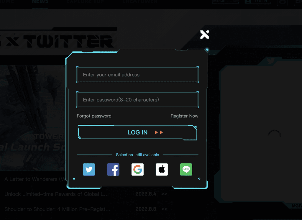 How to Create Tower of Fantasy Account? 3 Step 2 Create Tower of Fantasy Account
