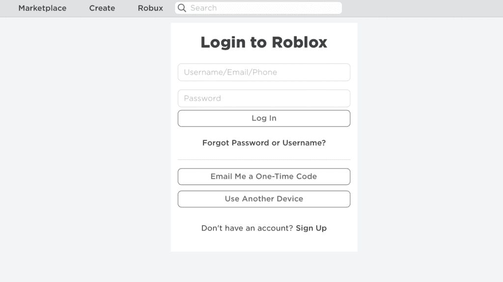 How to Fix "Your Account Isn't Eligible for this Feature" on Roblox VR Meta Quest 2 2 Step 2 Sign into Your Roblox Account