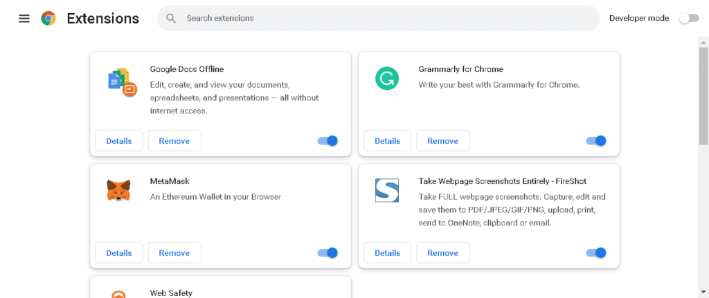 Fix: Twitter Won't Stay Logged In 11 Step 2 Turn off Browser extensions.