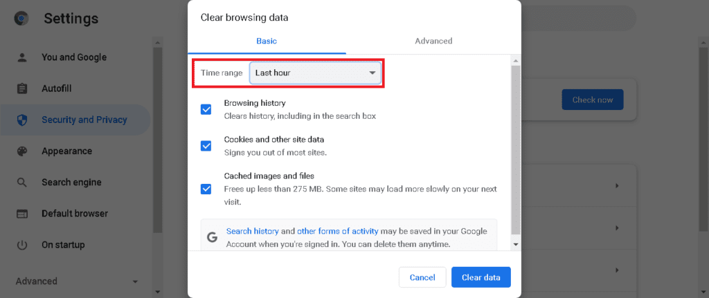 Fix: Twitter Won't Stay Logged In 8 Step 2.1 Clean Browser Cookies Cache