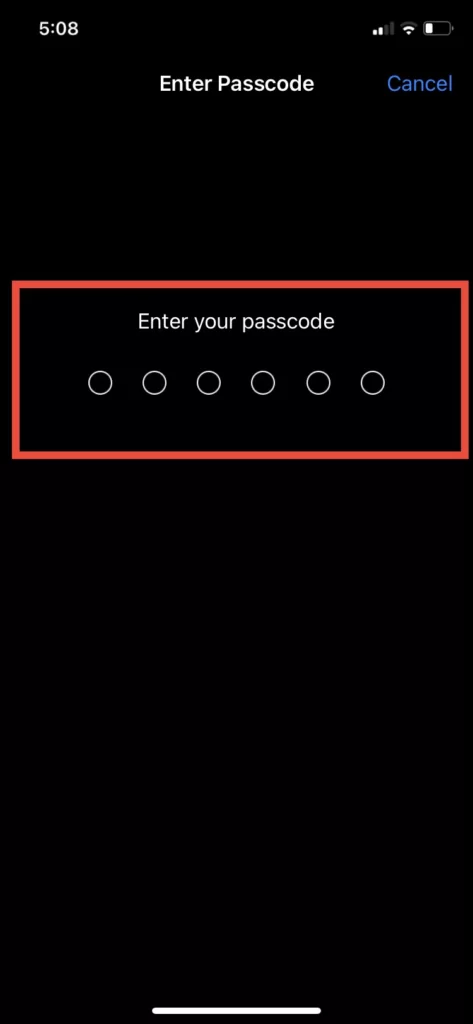 How to Reset Face ID on iPhone? 4 Step 3 Reset Face ID on iPhone