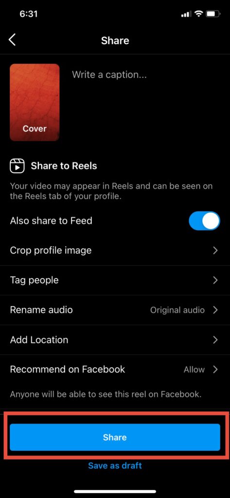 How to Use Red Filter on Instagram? 9 Step 8 Red Filter on Instagram