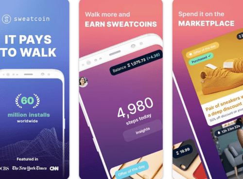 Sweatcoin app working