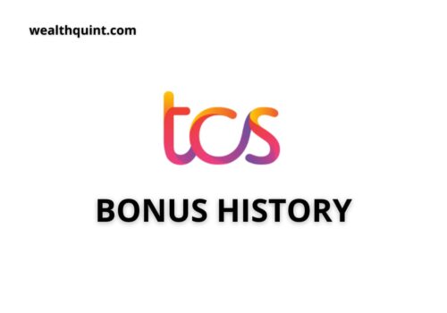 TCS bonus history