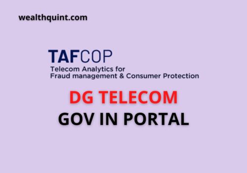Tafcop dg telecom gov in