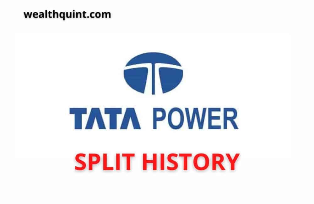 Tata Power Split History