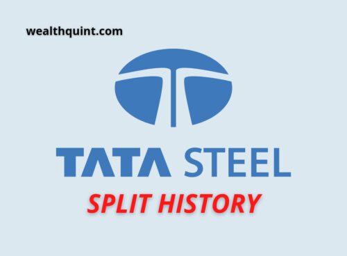 Tata steel Split History