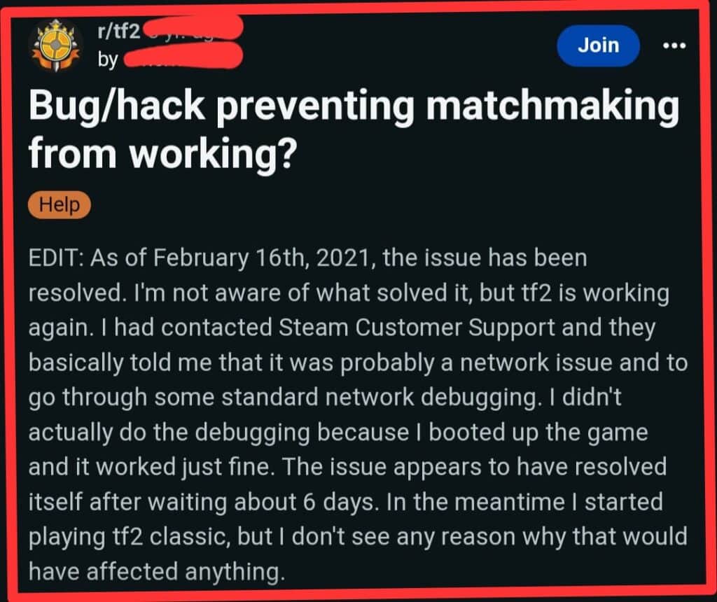How To Fix Team Fortress 2 (TF2) Matchmaking Not Working 2 Team Fortress 2 TF2 Matchmaking Not Working