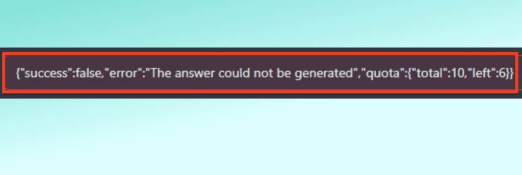 How to Fix "the answer could not be generated" on ChatGPT 1 The Answer Could Not Be Generated chatgpt