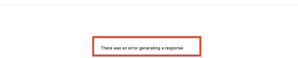 How to Fix "There Was an Error Generating a Response" on ChatGPT 1 There Was an Error Generating a Response on ChatGPT chatgpt
