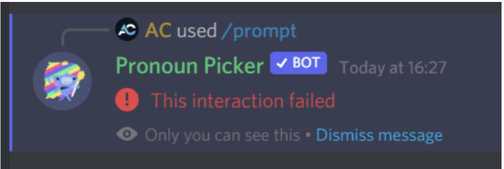 How to Fix "This Interaction Failed" on Discord 1 This Interaction Failed discord