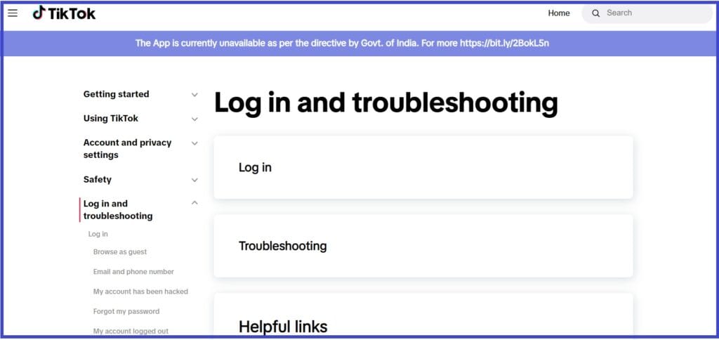 How To Fix the TikTok App Not Letting You Log in 5 TikTok App Not Letting You Log in Help and support