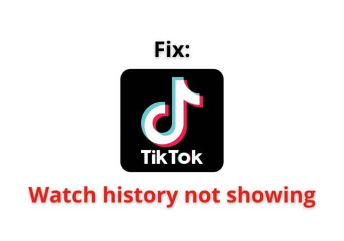 TikTok Watch History Not Showing