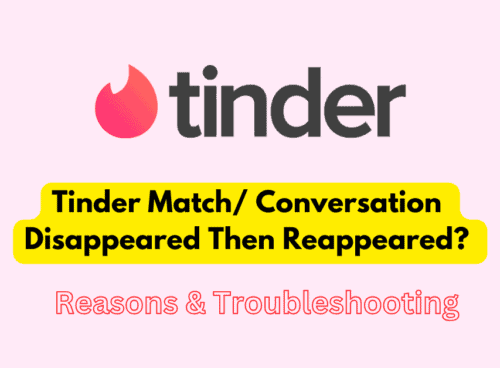 Reasons & Troubleshooting