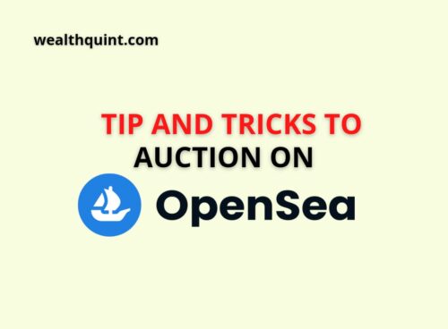 Tips and tricks to auction on opensea