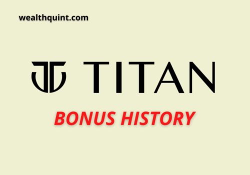 Titan Share Bonus History 6 Titan Bonus History