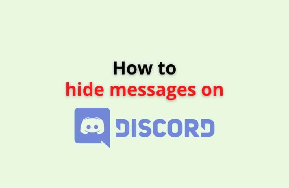 How To Hide Messages On Discord? 1 Hide Images On Discord