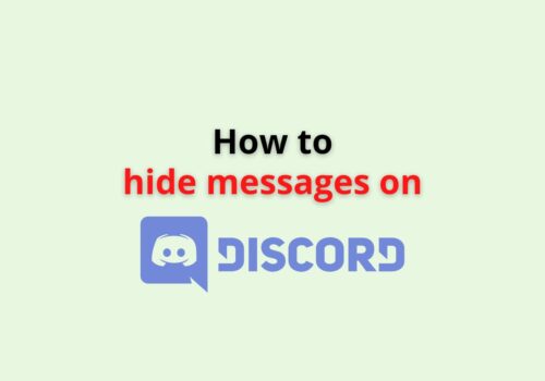 Hide Images On Discord
