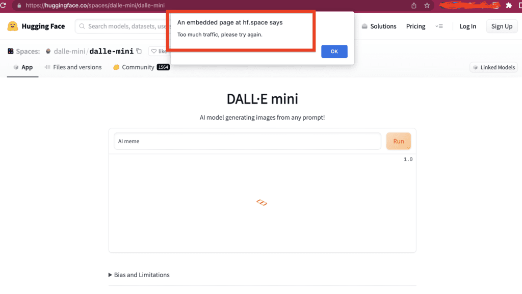 Fix: DALL E mini Too Much Traffic Please Try Again 2 Too Much Traffic Please Try Again