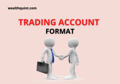 Trading Account format