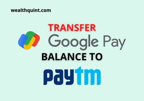 Transfer google pay balance to paytm