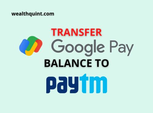 Transfer google pay balance to paytm