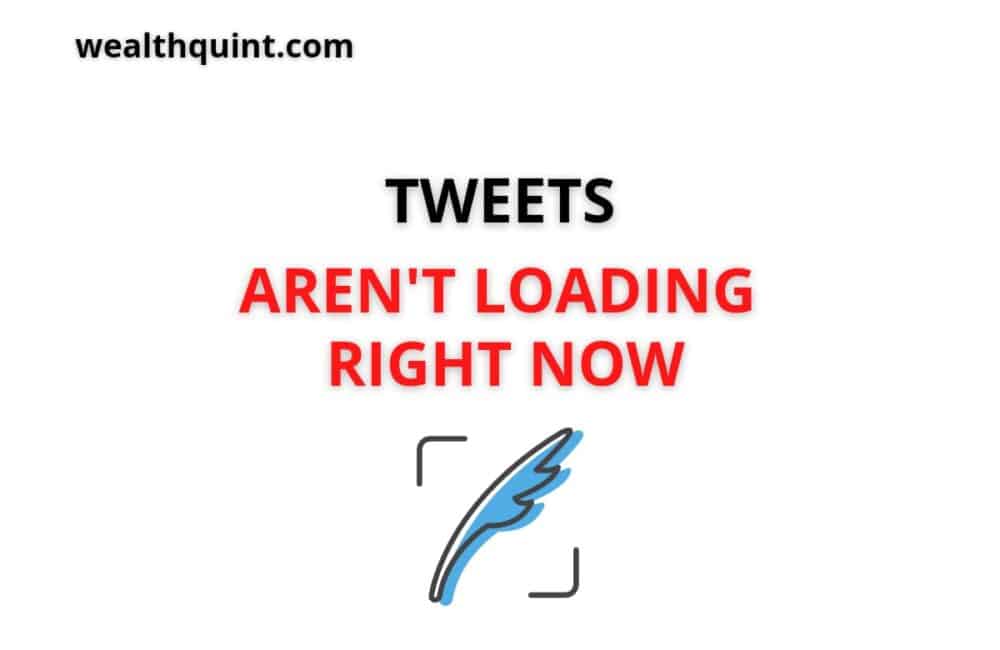 Tweets are not loading right now