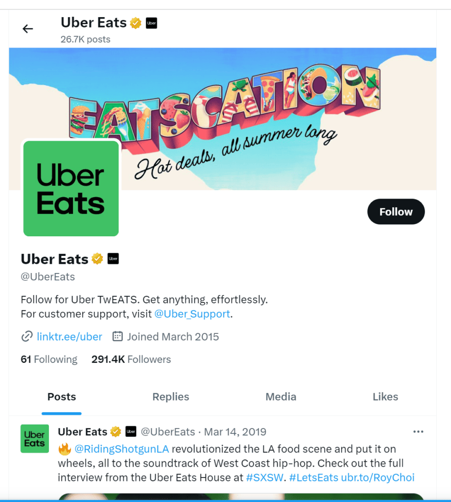 How to Report Uber Eats Driver 5 Twitter Page Uber Eats