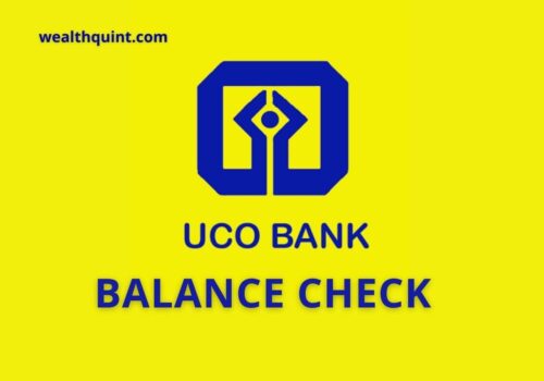 UCO Bank Balance check
