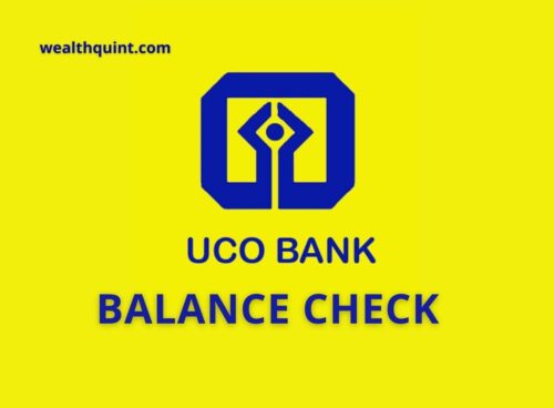 UCO Bank Balance check